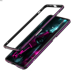 luxury ultra thin aluminum bumper case for oppo find x2 case 6 7 inches 2 film 1 front 1 rear free global shipping