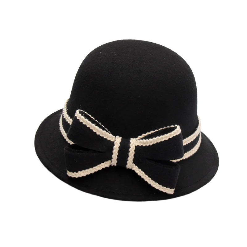 

Women Lady Foldable Bucket Hat Bowknot Style Wide Brim Cap Breathable for Outdoor Fishing Beach Sun Fisherman Hats