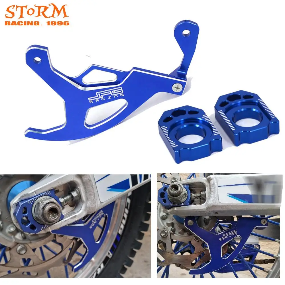 

Rear Brake Disc Guard Axle Block For Yamaha YZ125 YZ250 YZ250F YZ450F YZ125X YZ250X WR250F WR450F WR250R 250X YZ 125 WR 250 450