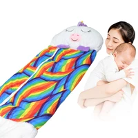 childrens cartoon sleep sack for birthday gift kids sleeping bag plush doll pillow baby boys girls warm soft lazy sleepsacks