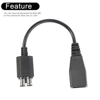 suitable for microsoft xbox 360 to xboxone xbox one slim 360 e ac power adapter cable ac power converter transmission cable