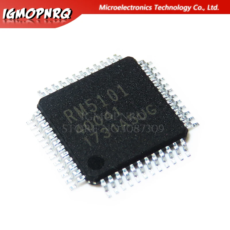 5 шт. RM5101 RM51O1 ЖК p SMD QFP44 IC Замена серии AS15 новый оригинальный | Электронные