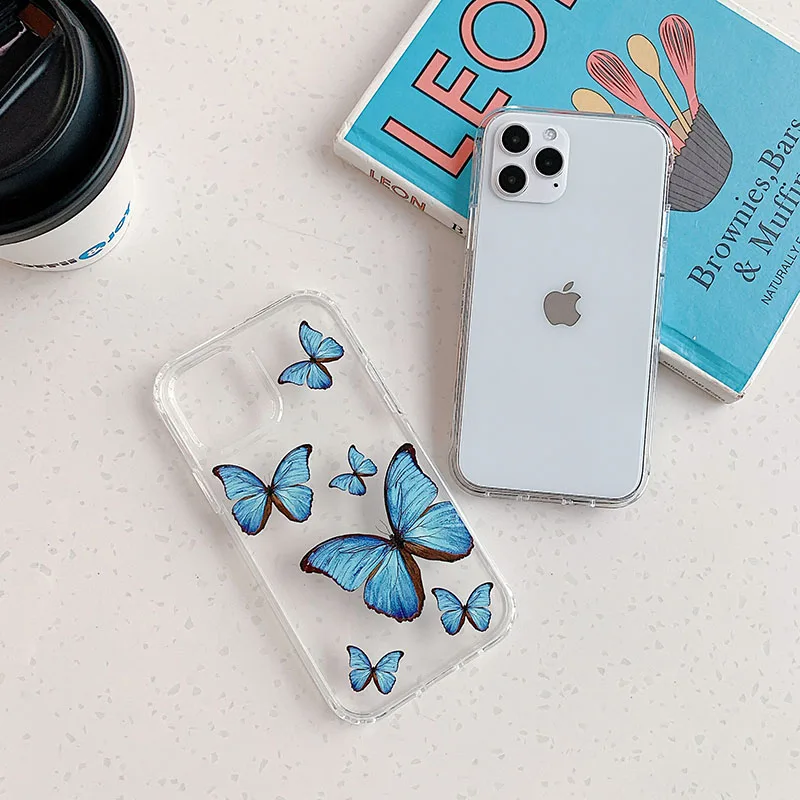 Чехол-накладка для iphone 11 Pro Max 6 7 8 plus 12 X XR XS SE прозрачный | Мобильные телефоны и