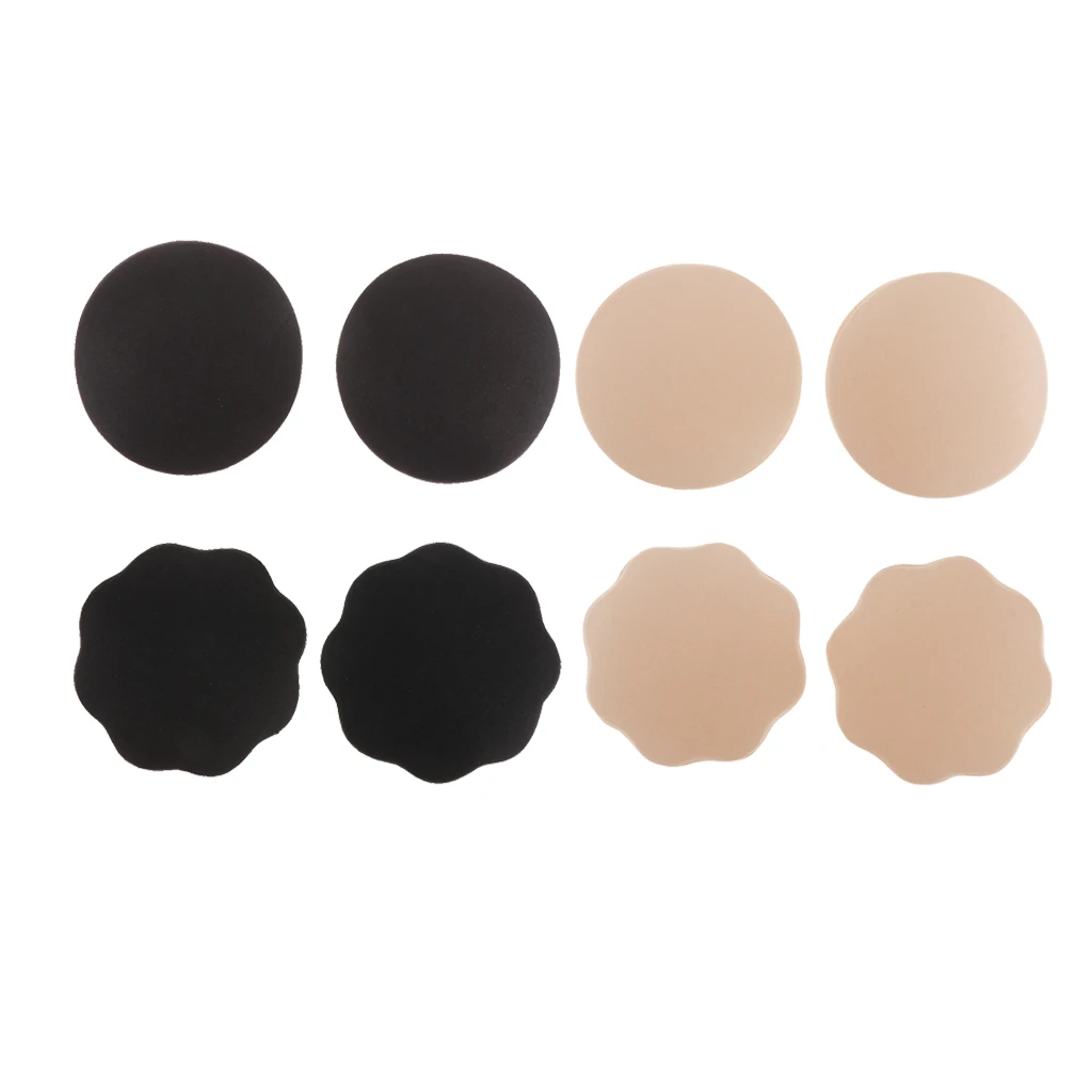 

Women Self Adhesive Nipple Cover Bra Patches Breast Pasties Petal Sticker