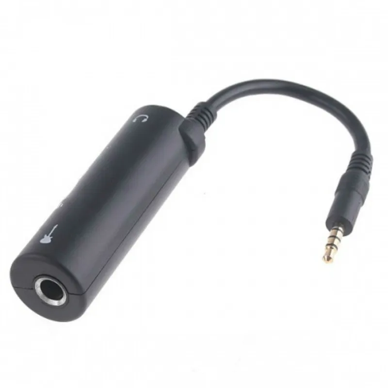 Гитарный телефонный аудио кабель 3 5 мм интерфейс усилитель мощности тюнер для