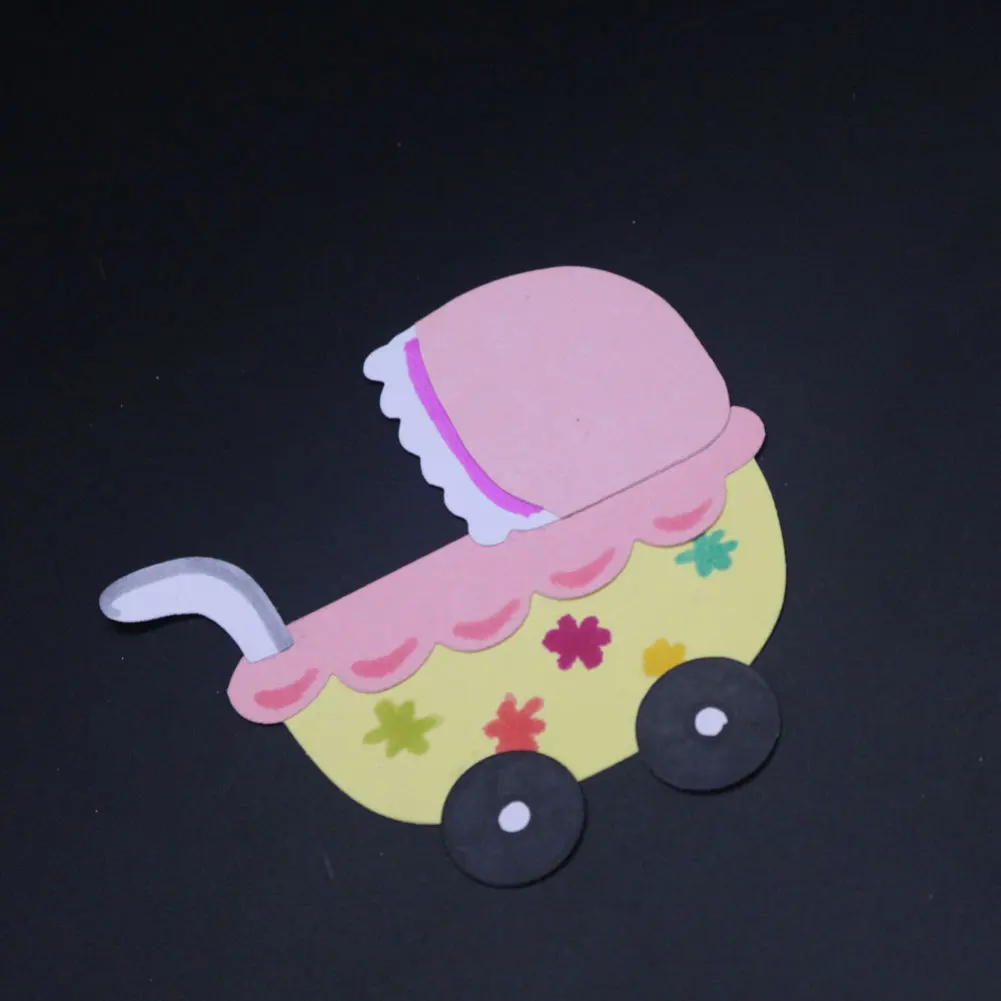 Рамка для детской коляски металлические штампы трафарет детская коляска трокель