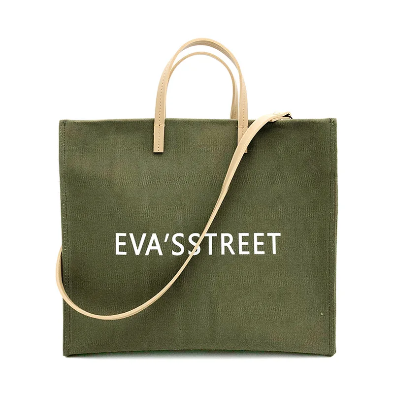 Женская Холщовая Сумка новая модель 2020 года простая в Корейском стиле