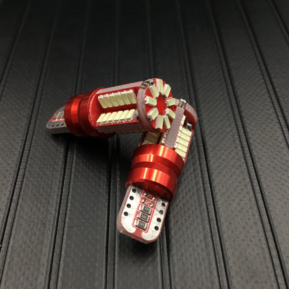 2 шт. T10 T15 168 192 2825 W5W W16W 57smd led CANBUS без ошибок Авто Обратный светильник противотуманная лампа задний указатель поворота