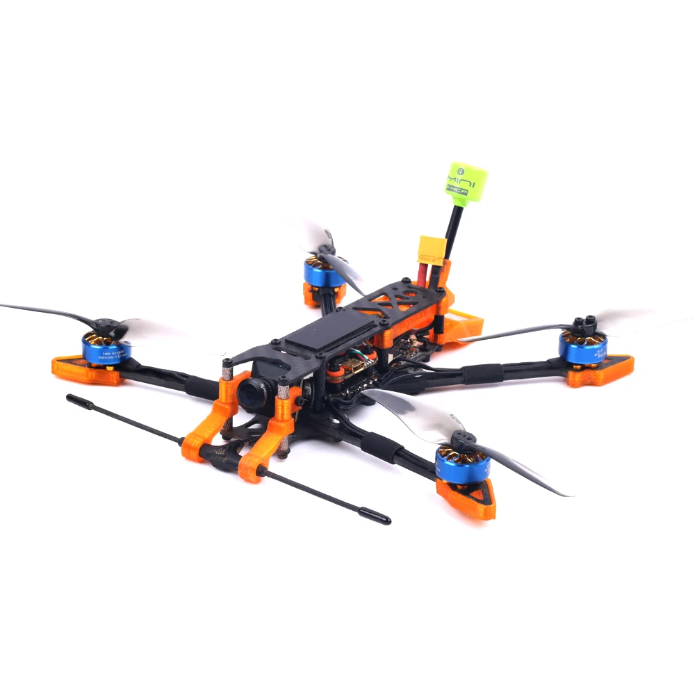 SKYSTARS G-FORCE LR4 182mm 4inch Carbon Fiber Long Range FPV Racing Drone 4S PNP/BNF Integrated F4 8K OSD VTX  SmartAudio GPS