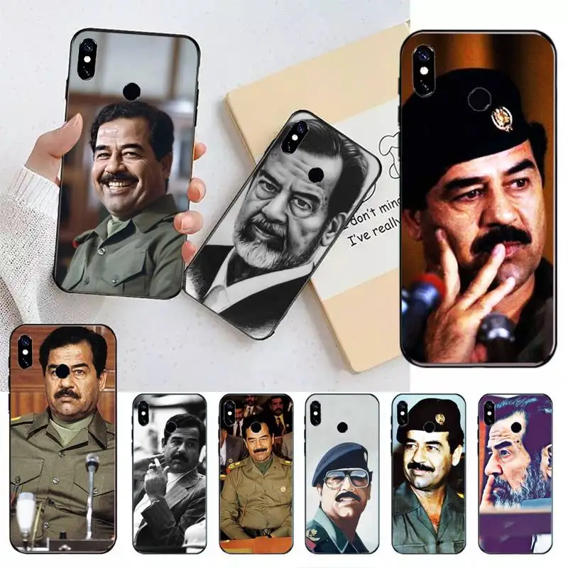 

Saddam Hussein Iraq Smart Fitted Phone Case For Xiaomi Redmi note 7 8 9 t s 10 A pro lite funda shell coque cover