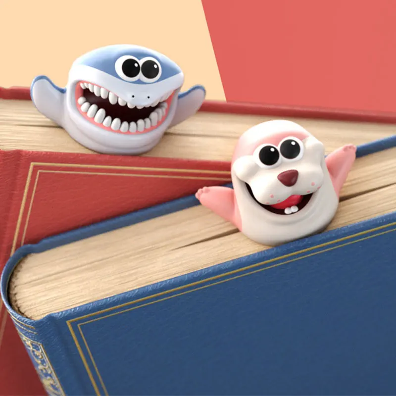

Newly Wacky Bookmark Stereo Kawaii Cartoon Bookmark 3D Animal Wacky Bookmarks for Book XSD88