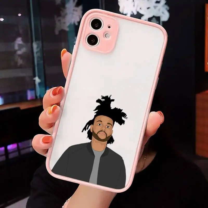 

The Weeknd XO rapper Phone Cases matte transparent For iphone 7 8 11 12 plus mini x xs xr pro max cover