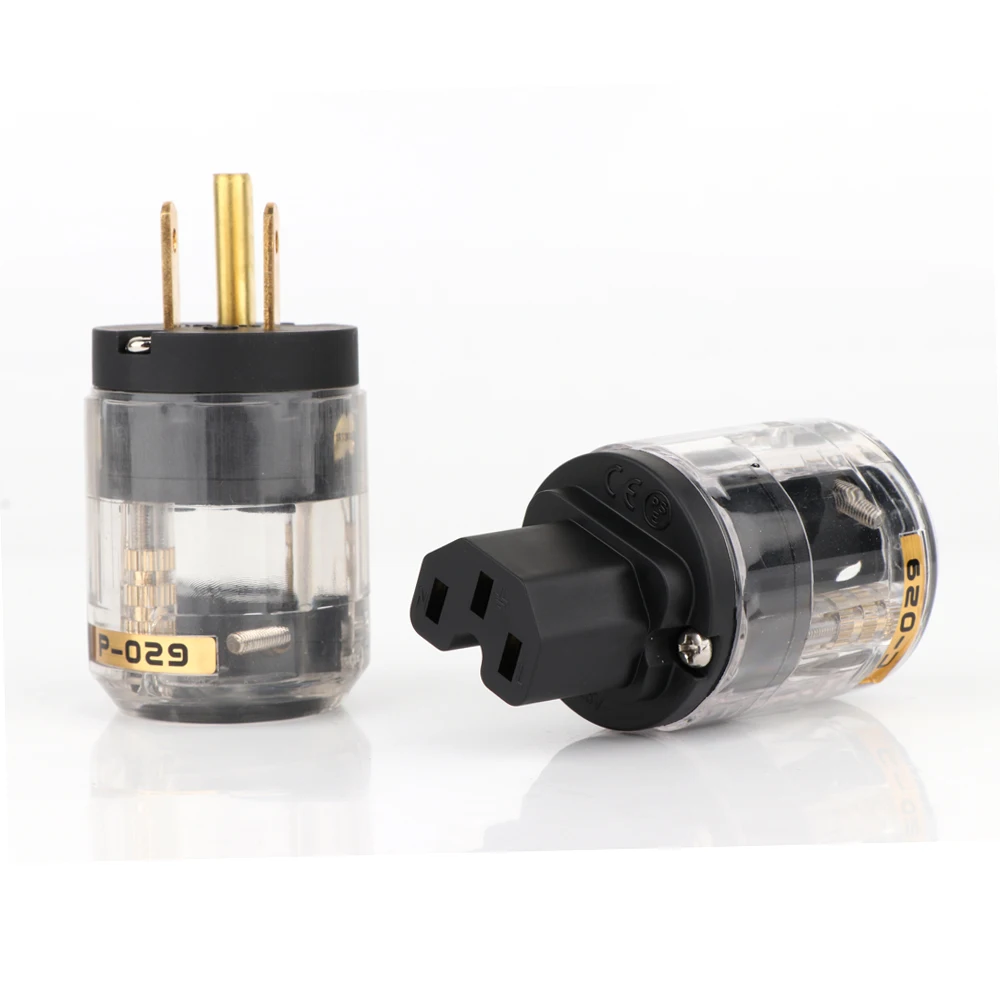 

Hi-End P-029 AC Power Plug+C-029 Power IEC Plug 10Pair