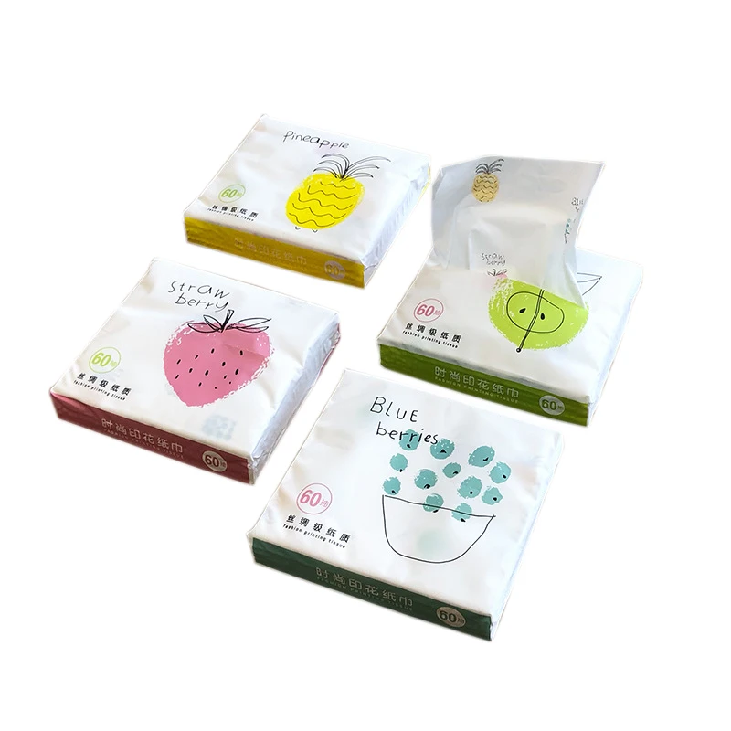 

Одноразовые бумажные салфетки для лица, 4 упаковки, утолщенные милые бриллиантовые салфетки, портативный декор для автомобиля, домашвечерн...