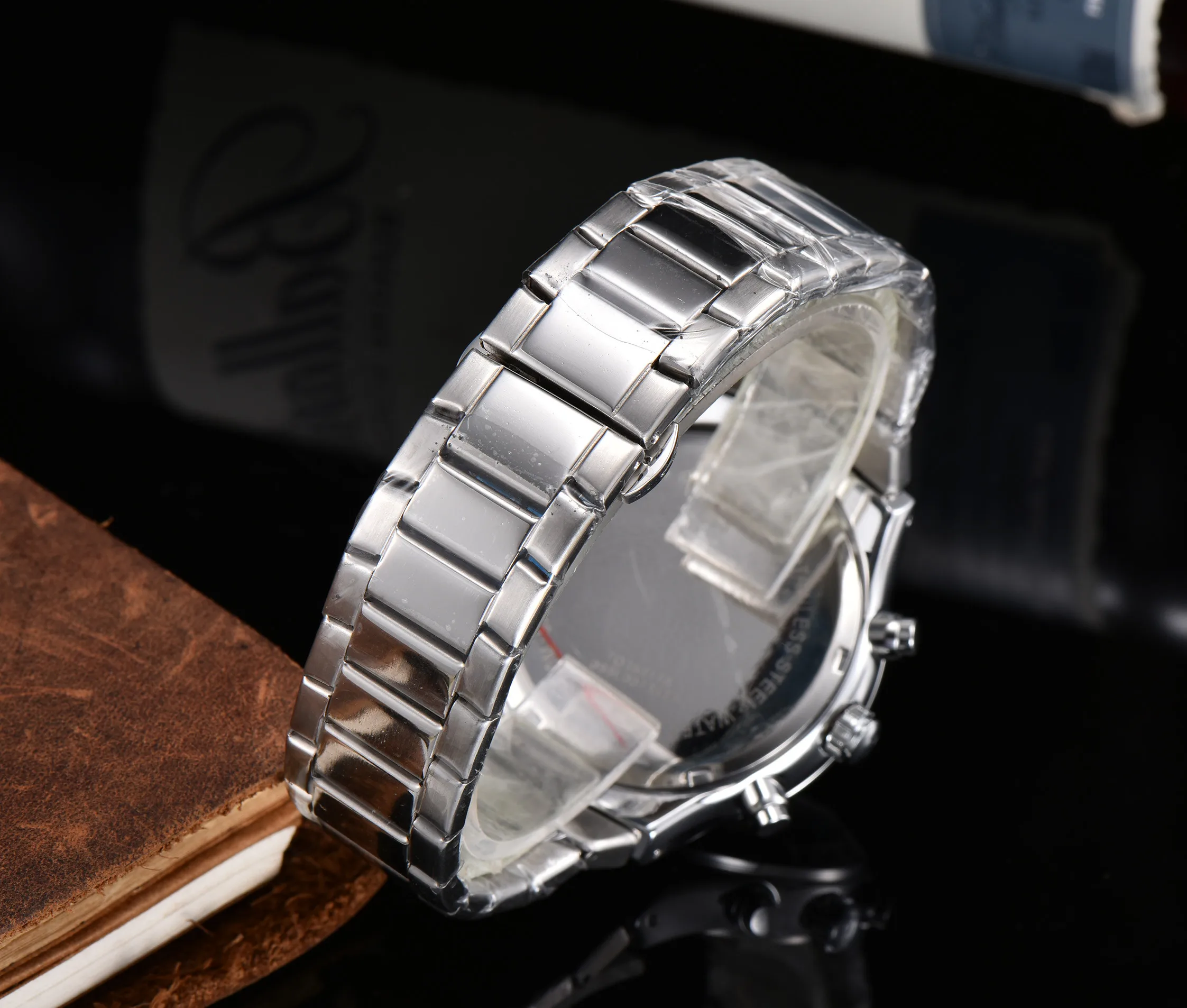 

2021 Men Watch Top Brand Luxury Business Golden Male Wrist Watches Chronograph Gold Man Watch Relogio Masculino