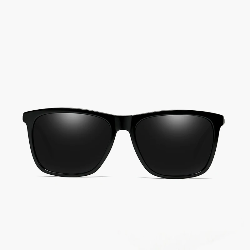 Солнцезащитные очки Мужские поляризационные брендовые винтажные квадратные для