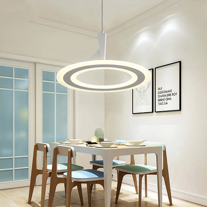 Современный светодиодный подвесной светильник для гостиной спальни столовой