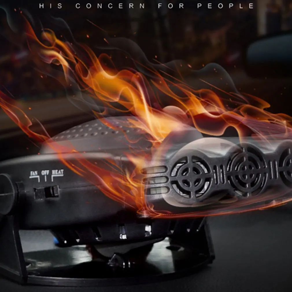 3 отверстия авто электрический нагреватель Отопление Вентилятор окно экран Demister