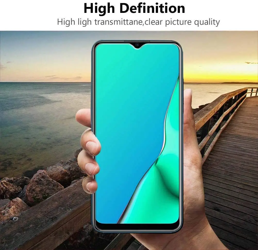 Закаленное стекло 9H 2.5D для Vivo Y90 Взрывозащищенная прозрачная защитная пленка