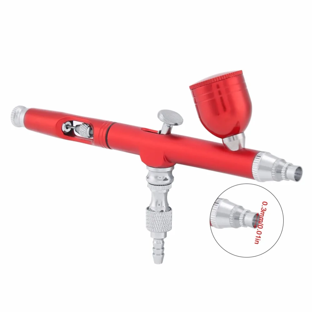

0.3mm Multi-Purpose Nozzle Spray Airbrush Nail Art Paint Tattoo Tool Oxygen Gun Infusion Facial Spray Gun