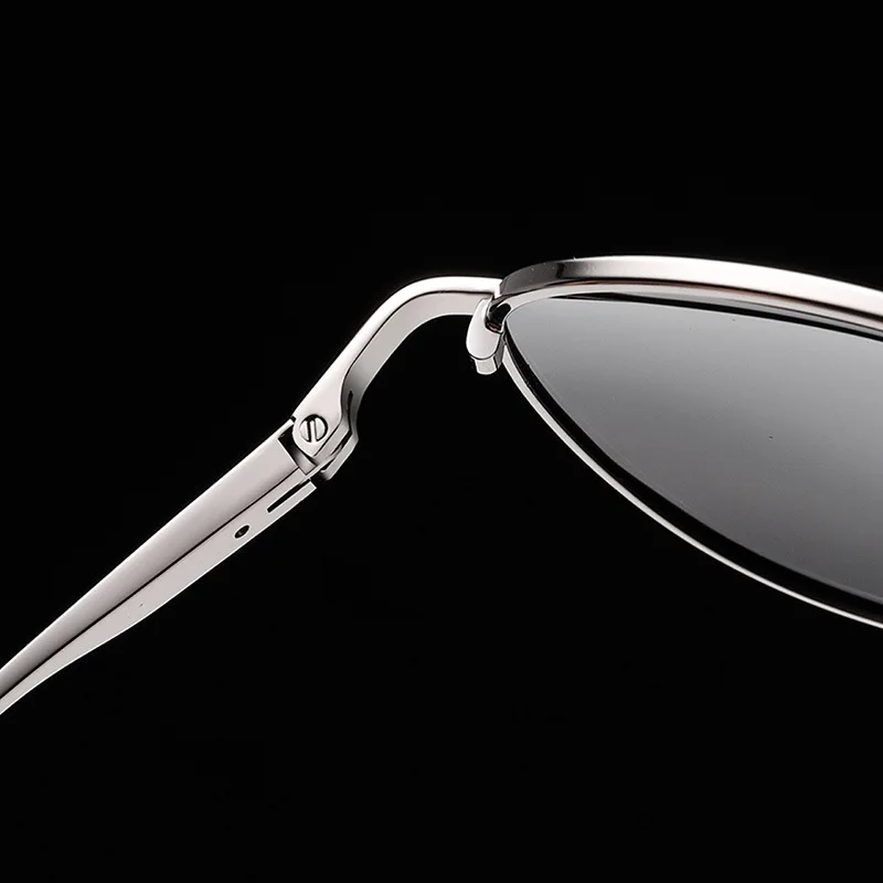 

Aviation Metail Frame Polarized Sunglasses Men Color Changing Sun Glasses Pilot Male Day Night Vision Driving