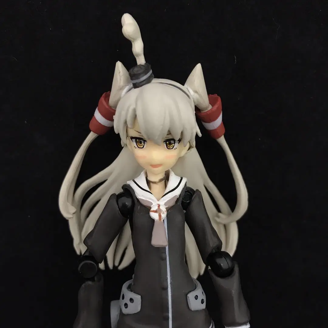 

15 см аниме фигурка Kantai Collection kanклей Shimakaze Amatsukaze Figma ПВХ экшн-фигурка Коллекционная модель детские игрушки куклы Подарки