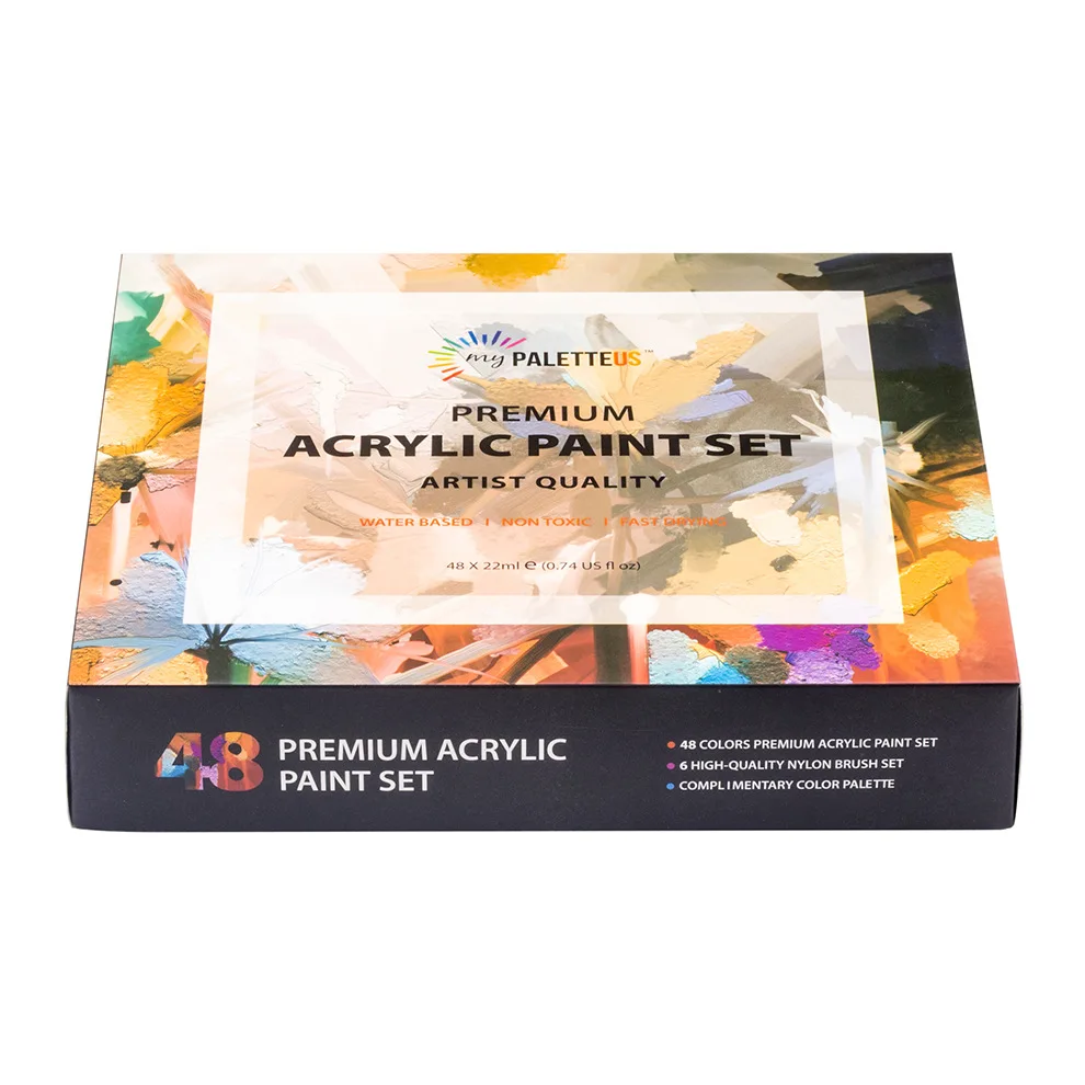 

48 шт., пигменты для рисования, 22 мл