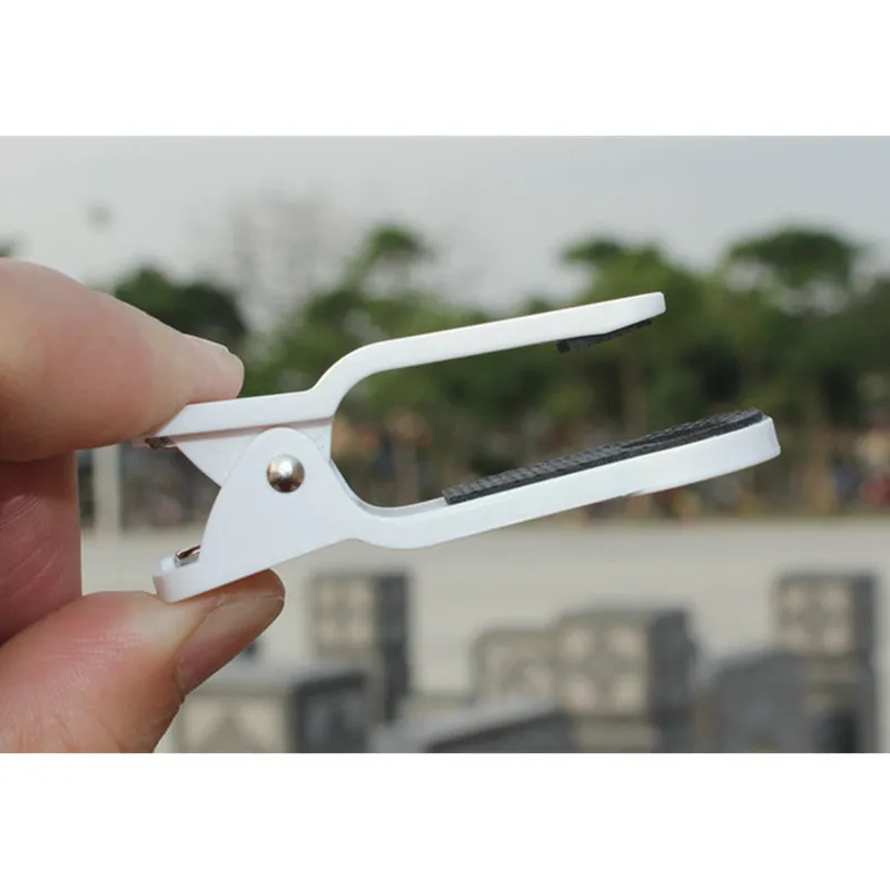 Интерфейс Datyson 66 мм Длина 19 ширина белый пластиковый зажим для телефона с резьбой