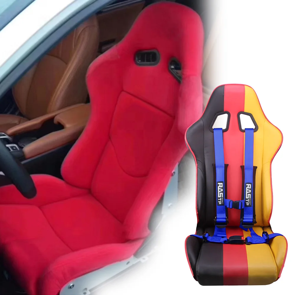 RASTP-2 inch 4 Point Universal Vehicle Racing Auto Car Safety Seat Belt Buckle Harness RS-BAG035-TP | Автомобили и мотоциклы