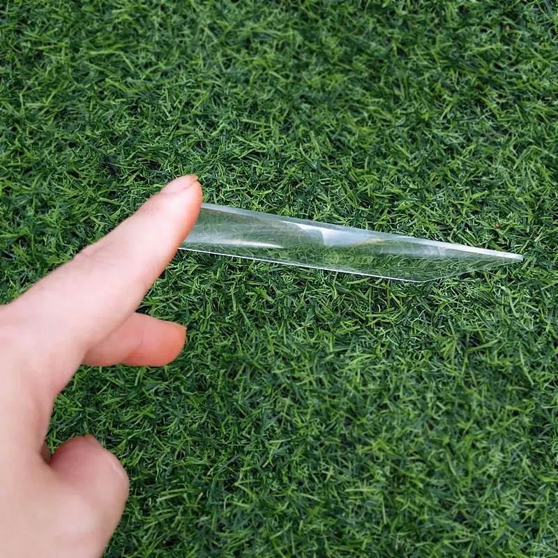 Небольшая прямоугольная оптическая ПММА пластиковая линза Френеля фокусное