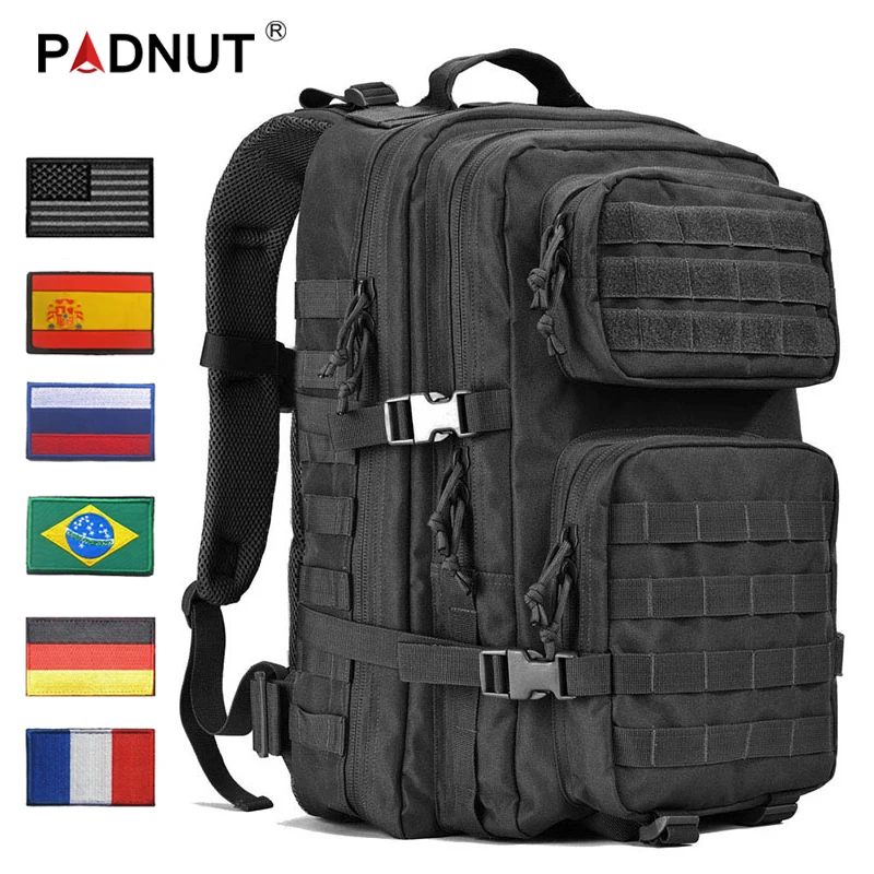 1000D Тактический рюкзак военный 50L нейлоновый Большой Вместительный Mochila для