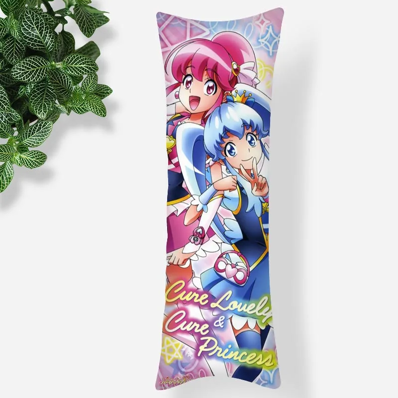 

HappinessCharge Precure! Объемная объемная подушка для тела с двусторонним принтом, гладкая Мягкая тканевая наволочка для мальчиков и девочек, подарок 0531