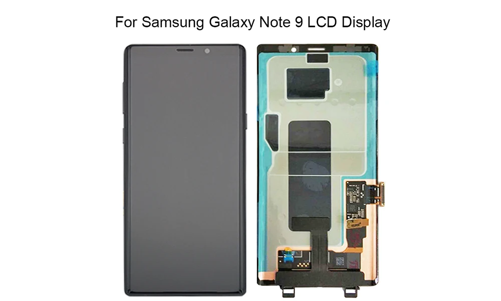 Для samsung Galaxy Note 9 ЖК-дисплей сенсорный экран дигитайзер в сборе для samsung note 9 n960 N950F N960D N960DS ЖК-дисплей с рамкой