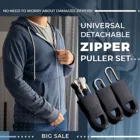 Универсальный 10 шт. Съемная на молнии пулер застежки-молнии комплект молния Ремонтный комплект Замена застежка-молния слайдера зубы аварийно-спасательных новый дизайн застежки-молнии