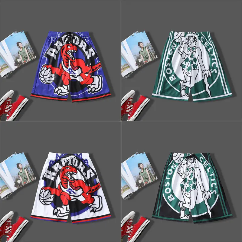 

Summer Basketball Shorts Men 's Comfortable Breathable Youth Training Running Beach Pants