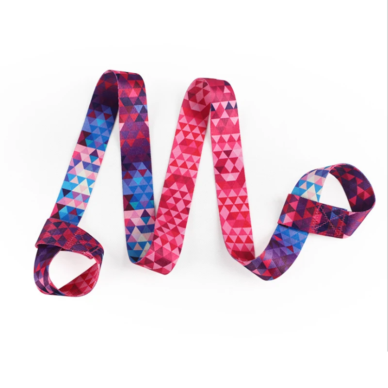 Yoga Mat Strap Belt Adjustable Multi-Colors Sports Sling Shoulder Carry Pilates Exercise Stretch Tape Elastic Fitness Rope | Спорт и