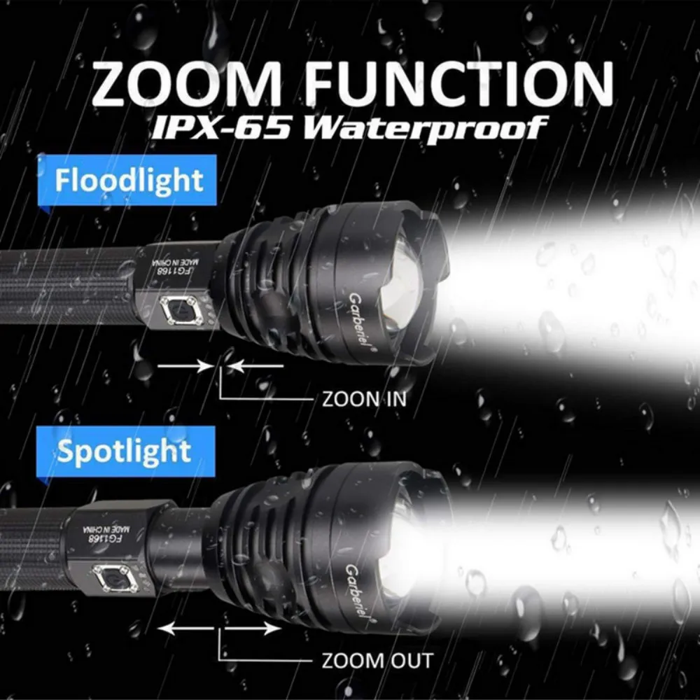 

2021 New Xhp90.2 Linterna Strong Light Flashlight Self Defense USB Charging Linternas Led De Alta Potencia Zoom Outdoor Lighting
