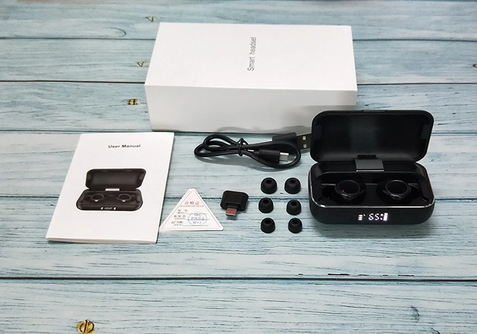X13 TWS Bluetooth 5,0, наушники, стерео гарнитура, беспроводные наушники, IPX7, водонепроницаемые наушники, 3500 мА/ч, зарядная коробка, Smart touch
