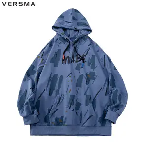 Свитшот мужской в стиле хип-хоп, с принтом граффити