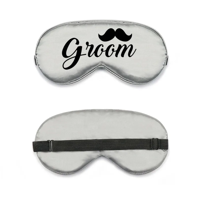 Команда жениха маска для сна Свадебные помолвки холостяк девичник вечерние
