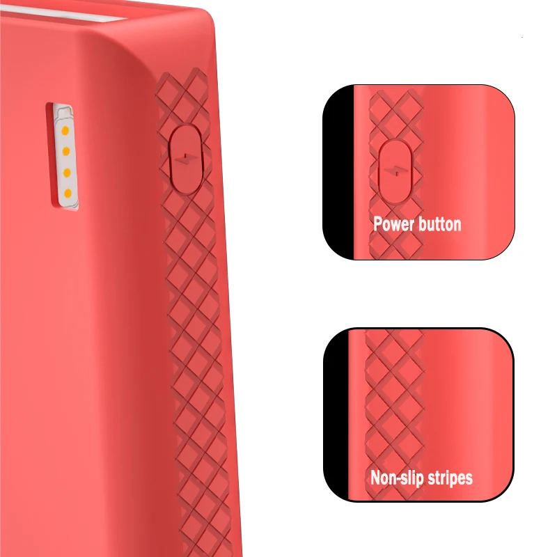 Силиконовый защитный чехол для Romoss Sense 6 + 6F противоударный/Противоскользящий