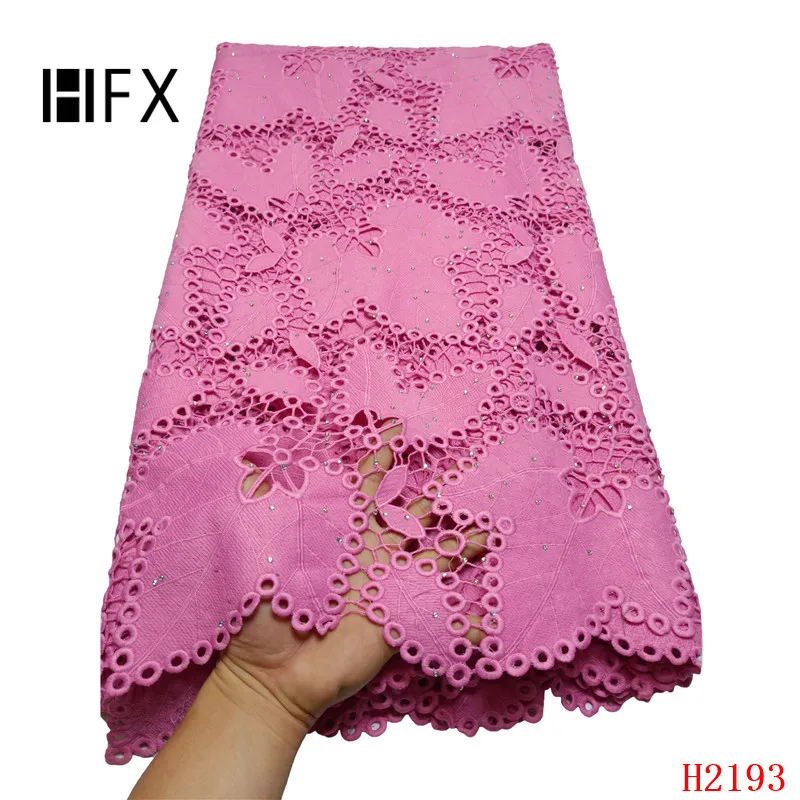 Tissu africain broderie coton нигерийский шнур кружевной ткани высокое качество Гипюр Вышивка Французская ткань кружево для вечернего платья