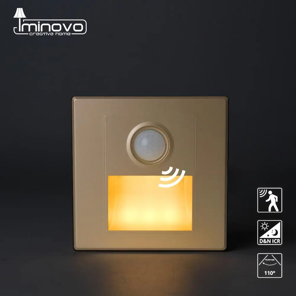 Светодиодный ночсветильник с датчиком движения 110 В 220 В|Ночники| |