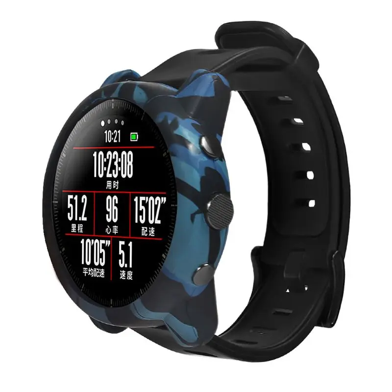 1 шт. мягкий защитный силиконовый чехол Защитный чехол для Huami Amazfit Stratos 2/2S спортивные часы аксессуары