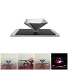 3D Голограмма, пирамида, дисплей, проектор, видео стенд, универсальная для смартфона, рекламные огни, коммерческое освещение, Лидер продаж