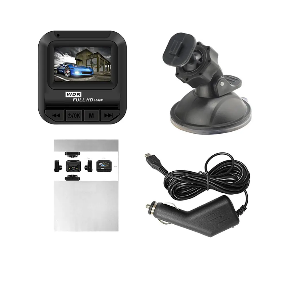 

1.6 Inch Car Driving Recorder 720P LCD Color Screen DVR Camera Auto Dash Cam Loop Recording With Bracket Vehicle Accessories