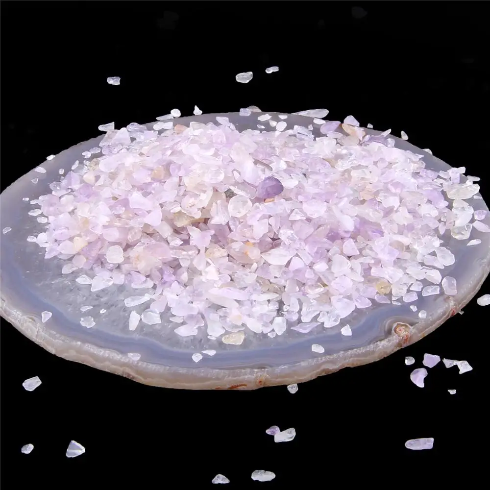 3 5 мм фишки фиолетового цвета неровные каменные чипы минеральный камень и