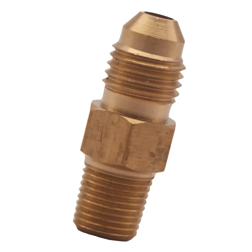 Brass Fitting Oil Gas Adapter -4 4AN To 1/8&quot NPT Adaptor For Most Fluid |
