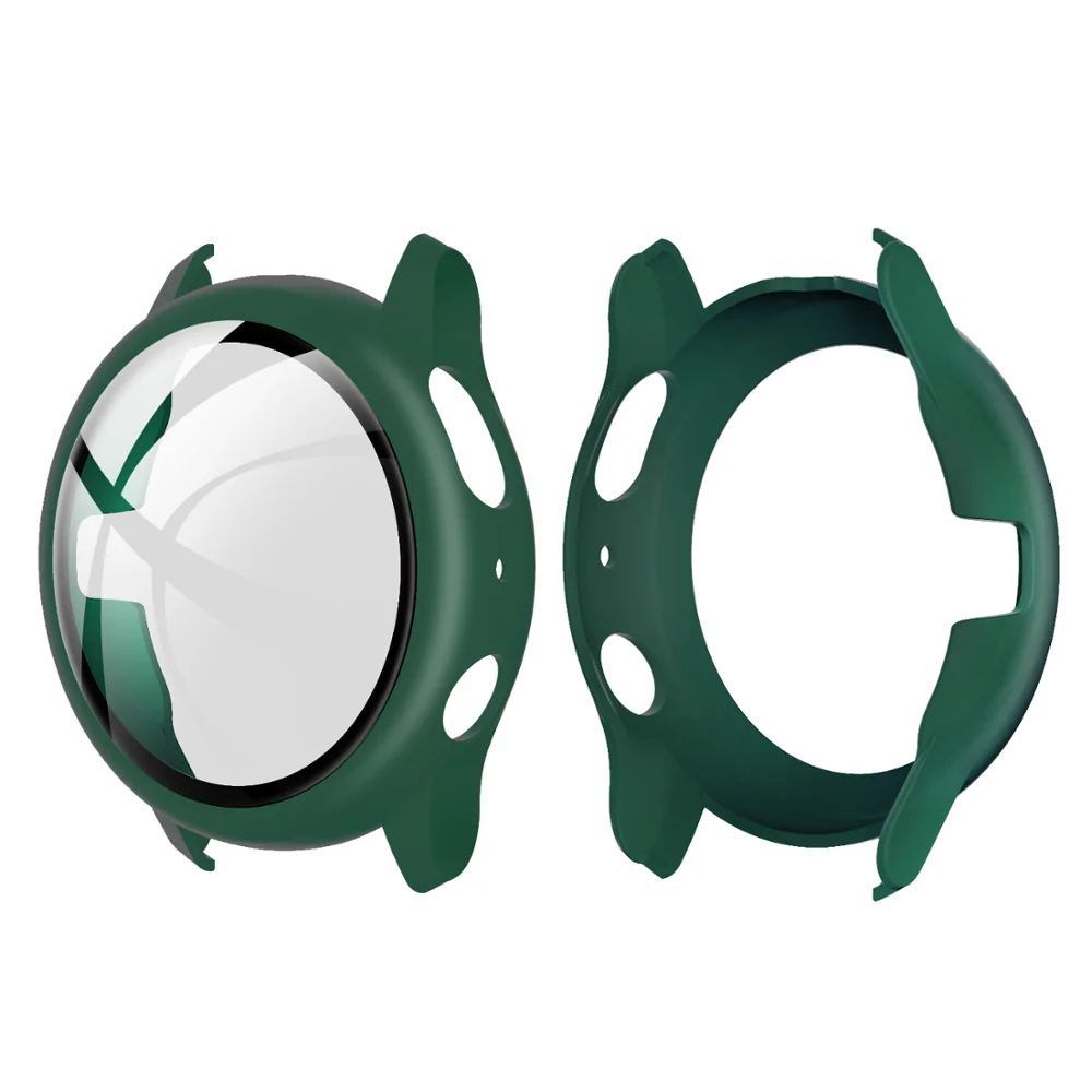 Стекло + чехол для Samsung Galaxy watch active2 44/40 мм полное покрытие бампер Защита экрана active