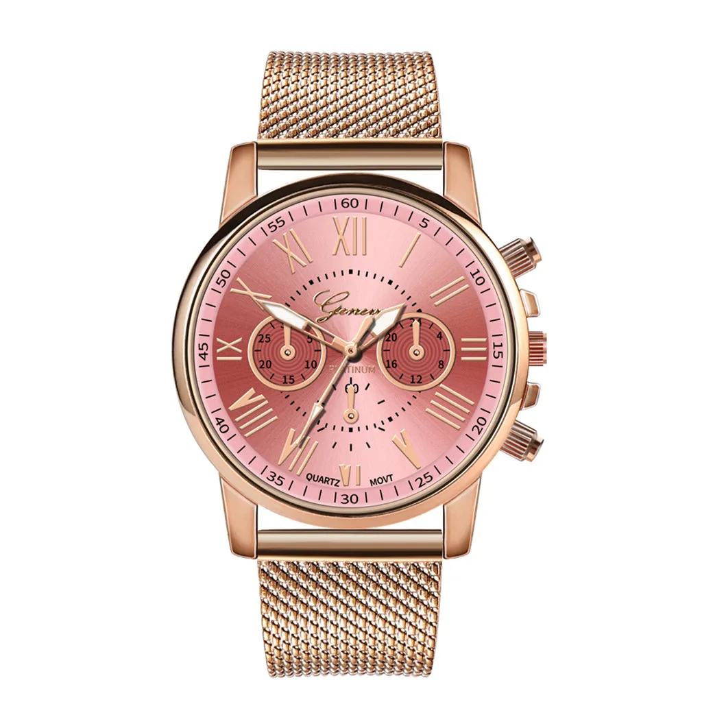 

New Geneva Classic Luxury Rhinestone Watch Women Watches Fashion Leather Ladies Women's Clock Reloj Mujer Relogio Feminino